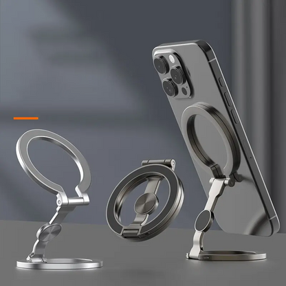 📱 50% OFF NOW! 🧲 Foldable Magnetic Ring Phone Mount – Strong hold, 360° rotation & ultra-thin – perfect for car vent, desk or handheld grip 🚗