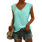 👚 50% OFF NOW! ⏰ Women's Casual V-Neck Loose Fit Tank Top – Soft & breathable – Relaxed fit, perfect for summer layering or lounging – lightweight and easy to style 🌸