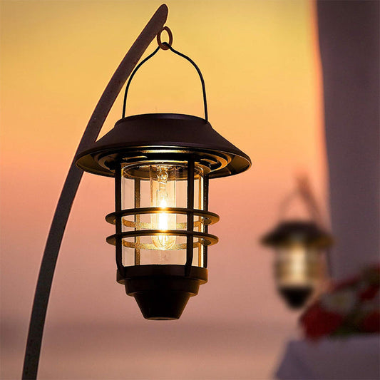 🏮 50% OFF NOW! 🎉 Solar Powered Hanging Lantern Light – Auto-on/off, weatherproof & perfect for garden, patio or camping – no wiring needed ☀️