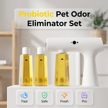 🐾 Save 50%! 🌿 Probiotic Pet Odor Eliminator – For floors, sofas & carpets ✨