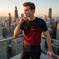 👕 50% OFF NOW! 🎨 Men's Color-Block Crew Neck T-Shirt – Soft cotton & modern cut – Perfect for daily wear, sports or casual outings ✨🌿