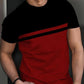 👕 50% OFF NOW! 🎨 Men's Color-Block Crew Neck T-Shirt – Soft cotton & modern cut – Perfect for daily wear, sports or casual outings ✨🌿