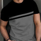 👕 50% OFF NOW! 🎨 Men's Color-Block Crew Neck T-Shirt – Soft cotton & modern cut – Perfect for daily wear, sports or casual outings ✨🌿
