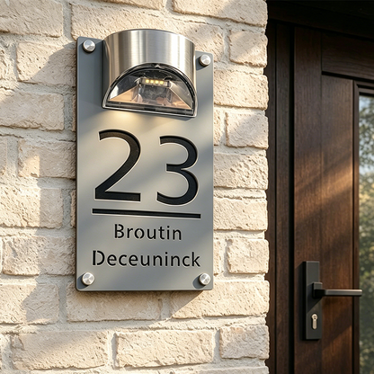 🏠 50% OFF NOW! ☀️ Solar Powered LED House Number Light – Auto on/off, waterproof & easy mount – illuminates your address for night visibility and curb appeal ✨