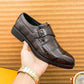👞 50% OFF NOW! ⏰ Men's Classic Faux Leather Single-Buckle Shoes – Timeless design, comfortable fit & perfect for work, weddings or semi-formal occasions ✨