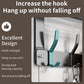 🚪 Save 50%! 🧺 Over‑Door Hooks & Basket – Space-saving & easy mount ✨