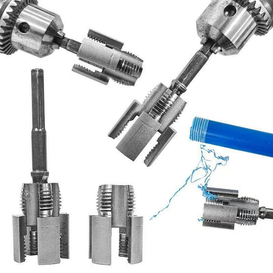 🔧 50% OFF NOW! ⏰ Pipe Thread Cutting Tool – Manual ratcheting design, precision dies – For PVC, metal or conduit – clean threads without electricity 🛠️
