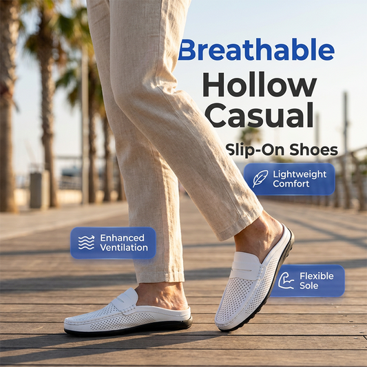 👞 50% OFF NOW! ⏳ Men's Breathable Slip-On Casual Shoes – Lightweight, cushioned & perfect for daily errands or relaxed weekends ✨