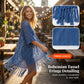 👙 50% OFF NOW! 🌴 Women's Open-Front Knit Cover-Up – Breathable Hollow-Out Beach Cardigan with Tassel Fringe – Lightweight, chic & perfect for poolside or tropical getaways ☀️