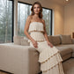 👗 50% OFF NOW! 🎀 Women's Strapless Tiered Ruffle Smocked Dress – Flowy, no-slip & perfect for summer parties, beach days or romantic getaways 🌸