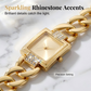 ⌚ 50% OFF NOW! 📿 Square Dial Bracelet Watch for Women – Elegant design, slim profile & adjustable band – perfect for daily wear or office chic ✨