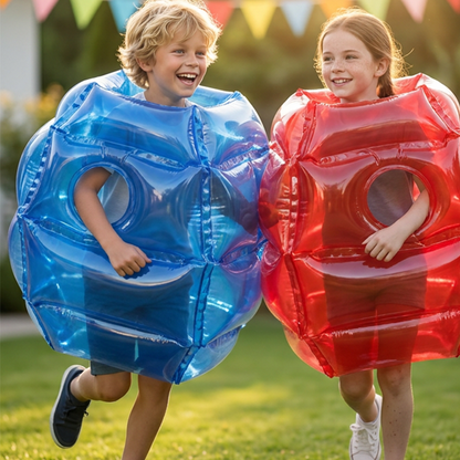 ⚽ 50% OFF NOW! 🎉 Inflatable Bumper Ball Suit for Kids – Soft PVC, full-body protection & perfect for active play, parties or backyard fun – safe and hilarious 🤸‍♂️
