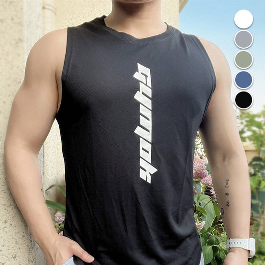 👕 50% OFF NOW! ⏰ Men's Athletic Tank Top & Loose Shorts Two-Piece Suit – Quick-dry & lightweight – Perfect for gym, running or hot weather – breathable and flexible 🔥🩳
