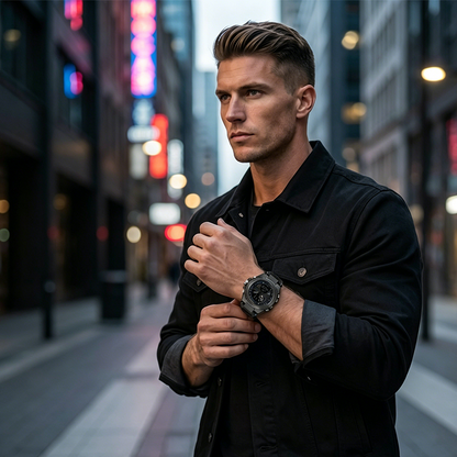 ⌚ 50% OFF NOW! 💧 Waterproof Sports Watch for Men – Shock-resistant, stopwatch & luminous dial – perfect for running, swimming or outdoor adventures 🏊‍♂️