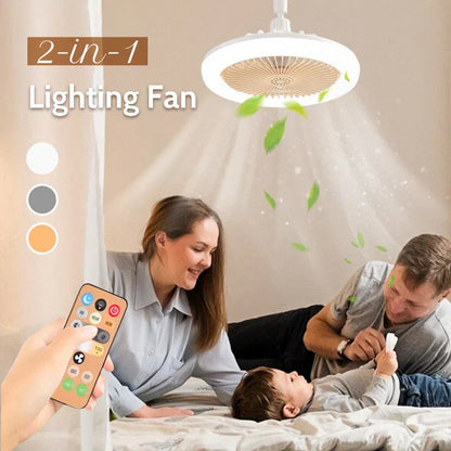 🌀 50% OFF NOW! 💡 LED Ceiling Fan with Remote Control & Three-Colour Dimming – 3 Speeds, Quiet Motor – Perfect for bedrooms, living rooms or offices – energy-saving and silent 🔇