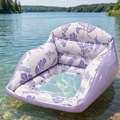 🏊 50% OFF NOW! ⏰ U-Shaped Water Inflatable Pool Float – Comfortable headrest & durable vinyl – Perfect for lounging in pool, lake or beach – easy to inflate and store 🌊