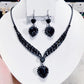 💎 50% OFF NOW! ✨ Sparkling Heart Jewelry Set – Necklace & earrings, elegant & lightweight – Perfect for gifting or everyday glam 💖