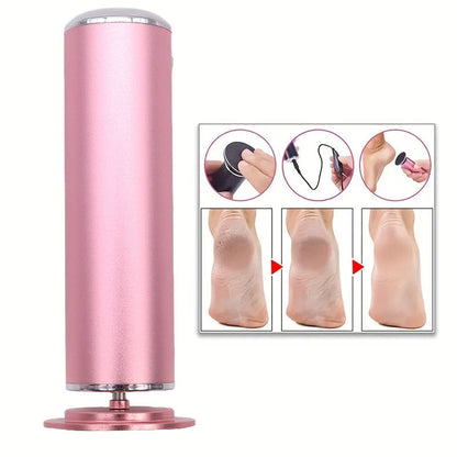 🦵 50% OFF NOW! ⚡ Electric Leg Skin Remover – Roller head, painless & gentle exfoliation – removes dead skin & calluses for smooth, soft feet and heels – rechargeable & waterproof 🚿