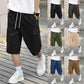 🩳 50% OFF NOW! 🔥 Men's Casual Cargo Shorts with Drawstring – Lightweight & multi-pockets – Elastic waist, perfect for hiking, travel or hot summer days ☀️✨
