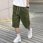 🩳 50% OFF NOW! 🔥 Men's Casual Cargo Shorts with Drawstring – Lightweight & multi-pockets – Elastic waist, perfect for hiking, travel or hot summer days ☀️✨
