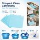 🧼 BUY 2 GET 1 FREE! ✨ Multi-Surface Deep Cleaning Sheets (100 PCS) – Powerful stain removal – Perfect for kitchen, bathroom, glass & tiles – no streaks, easy to use 🏠💧