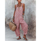 👗 50% OFF NOW! 🥳 Women's Casual Striped Spaghetti Strap Jumpsuit – Lightweight & flowy – Perfect for beach days, summer parties or travel – effortless chic 🌊