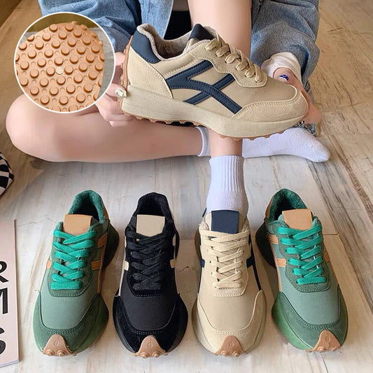 👟 50% OFF NOW! 🥳 Trendy Women's Thick-Soled Sneakers – 2026 Hot Sale – Cushioned platform, breathable knit & slip-resistant – perfect for all-day walking, travel or casual chic ✨