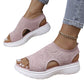 👡 50% OFF NOW! 💐 Women's Breathable Knit Platform Sandals – Air-permeable upper & cushioned sole – Lightweight, comfy – perfect for summer strolls or casual days ✨