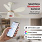 🌀 50% OFF NOW! 🎵 3-in-1 Ceiling Fan with Light & Bluetooth Speaker – Cool breeze, soft light & smooth music – Perfect for living rooms or bedrooms – all-day comfort with remote control 🛋️✨