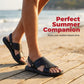 👡 50% OFF NOW! 🔥 Men's Convertible PU Leather Sandals – 2-in-1 Design – Open or closed toe, cushioned footbed & anti-slip – perfect for beach, hiking or travel – free delivery ✈️