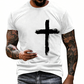 👕 50% OFF NOW! ✝️ Men's Faith-Based Cross Graphic Tee – Soft cotton, inspirational design & perfect for daily wear or meaningful gifting – breathable and comfortable 🙏