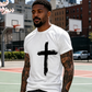 👕 50% OFF NOW! ✝️ Men's Faith-Based Cross Graphic Tee – Soft cotton, inspirational design & perfect for daily wear or meaningful gifting – breathable and comfortable 🙏