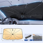 ☀️ 50% OFF NOW! 🚗 Bendable Car Windshield Sunshade Umbrella – 360° rod & titanium layer – Universal fit, blocks heat and UV – compact, easy to store and use 🛡️✨