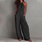 👗 50% OFF NOW! 🌊 Women's Halter Neck Sleeveless Wide-Leg Jumpsuit – Flowy & lightweight – Perfect for summer parties, beach or vacations – elegant one-and-done style ✨