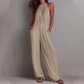 👗 50% OFF NOW! 🌊 Women's Halter Neck Sleeveless Wide-Leg Jumpsuit – Flowy & lightweight – Perfect for summer parties, beach or vacations – elegant one-and-done style ✨
