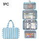 🧳 50% OFF NOW! 🔥 Striped Hanging Travel Toiletry Bag – 30K+ SOLD! – Multi-compartment, waterproof & compact – perfect for travel or gym 🛁✨