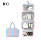 🧳 50% OFF NOW! 🔥 Striped Hanging Travel Toiletry Bag – 30K+ SOLD! – Multi-compartment, waterproof & compact – perfect for travel or gym 🛁✨