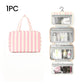 🧳 50% OFF NOW! 🔥 Striped Hanging Travel Toiletry Bag – 30K+ SOLD! – Multi-compartment, waterproof & compact – perfect for travel or gym 🛁✨