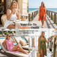👚 50% OFF NOW! 🌙 Casual Sleeveless Cardigan & Shorts Lounge Set – Soft & breathable – Relaxed fit, perfect for home lounging, vacation or warm-weather layering 🩳
