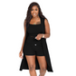 👚 50% OFF NOW! 🌙 Casual Sleeveless Cardigan & Shorts Lounge Set – Soft & breathable – Relaxed fit, perfect for home lounging, vacation or warm-weather layering 🩳