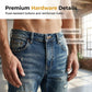 👖 50% OFF NOW! 🔥 Men's Patchwork Distressed Jeans – Rugged, casual & unique worn-in look – Relaxed fit, breathable denim – perfect for streetwear or everyday style ✨