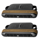 🌬️ BUY 3 GET 1 FREE! 🚗 Dual Turbo Car Rear Seat Fan – 3 speeds, quiet & velcro mount – Keeps backseat passengers cool – perfect for road trips or family SUVs ⚡