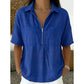 👚 50% OFF NOW! ⚡ Women's Casual V-neck Zipper Short-Sleeved Top – Soft & breathable – Modern fit, easy zipper accent – perfect for daily wear or summer layering 🌸