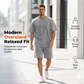 👕 50% OFF NOW! 🩳 Men's Vintage Style T-Shirt & Solid Color Shorts Set – Soft & breathable – Relaxed fit, perfect for summer, sports or casual weekends 🌞