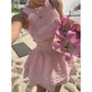 👗 50% OFF NOW! ☀️ Sleeveless Gingham Smocked Mini Dress – Stretchy & lightweight – Perfect for holidays, beach or warm days – playful vintage style ✨🌸