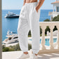 👖 50% OFF NOW! 🌾 Men's Linen-Blend Leisure Trousers with Drawstring – Comfortable, lightweight & perfect for summer – Breathable fabric, relaxed fit for daily wear ✨