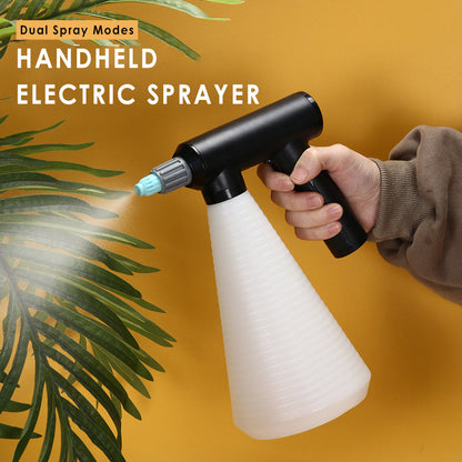 🔫 50% OFF NOW! 🔋 Rechargeable Handheld Adjustable Electric Sprayer – Multi-nozzle & leak-proof – Perfect for gardening, car cleaning or household sanitizing – cordless convenience 🚗