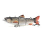 🐟 50% OFF NOW! 🎣 Multi-Jointed Electronic Fishing Lure with LED Light – Lifelike swimming action & flashing – Attracts predator fish in murky or night water – rechargeable & durable 🌙