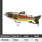 🐟 50% OFF NOW! 🎣 Multi-Jointed Electronic Fishing Lure with LED Light – Lifelike swimming action & flashing – Attracts predator fish in murky or night water – rechargeable & durable 🌙