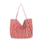 👜 50% OFF NOW! 🏖️ Classic Vertical Stripe Beach & Shopping Tote – Lightweight & spacious – Machine washable, perfect for groceries, pool or weekend trips 🛍️